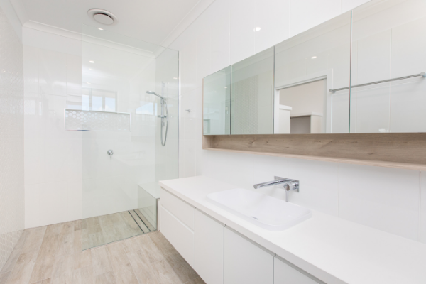 Custom home in NSW: Bathroom