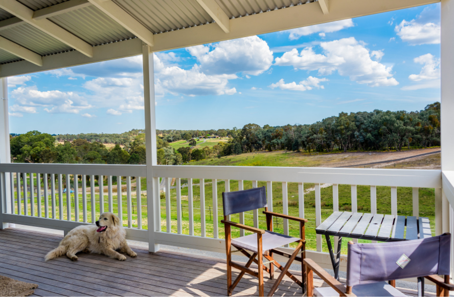 Swanbuild modular home outdoor verandah