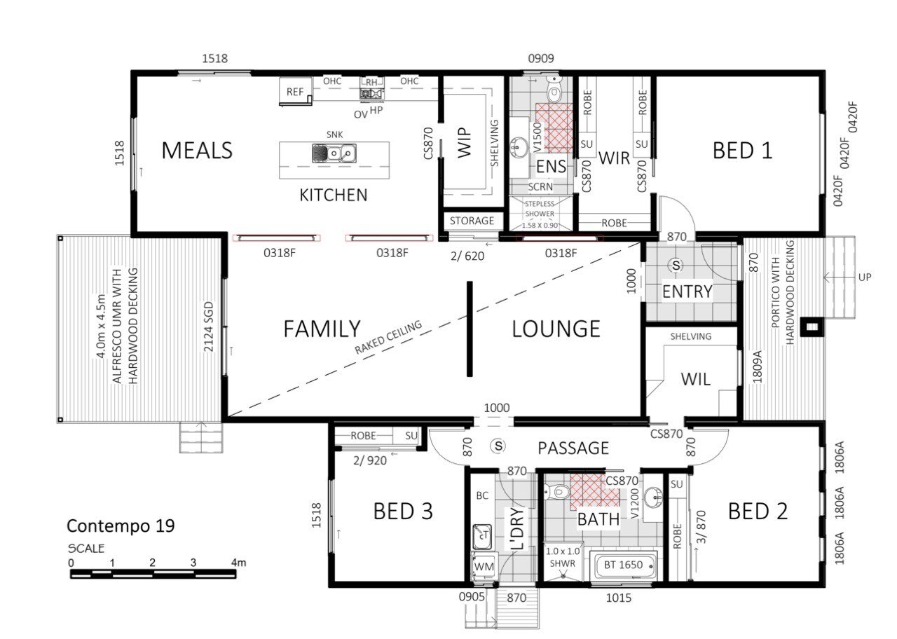 Contempo 19 floor plan