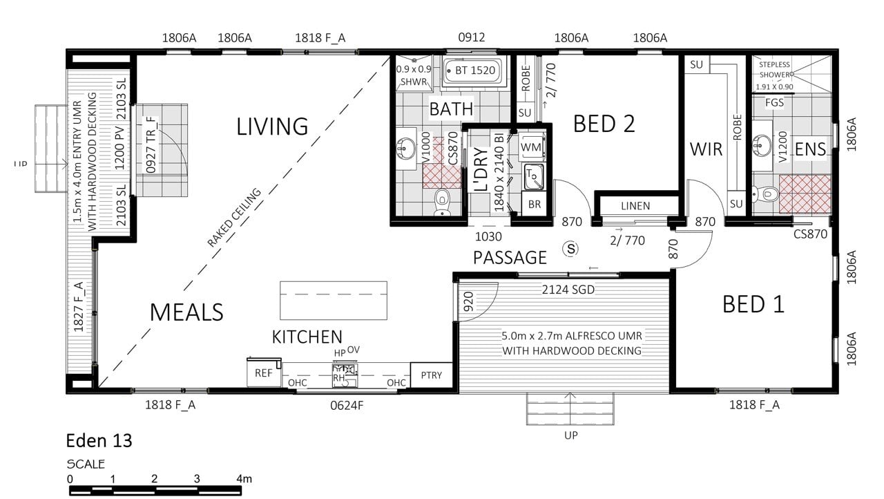 Eden 13 floor plan