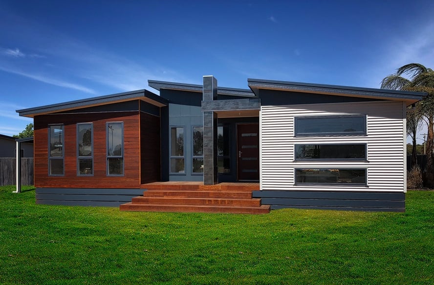 Swanbuild modular home exterior