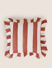 Cushion with stripes