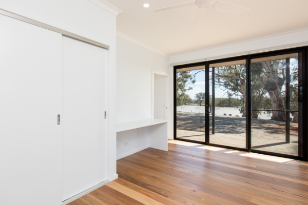 Custom home in NSW: Bedroom