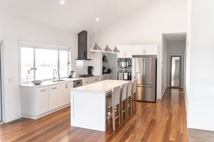 classic kitchen with island