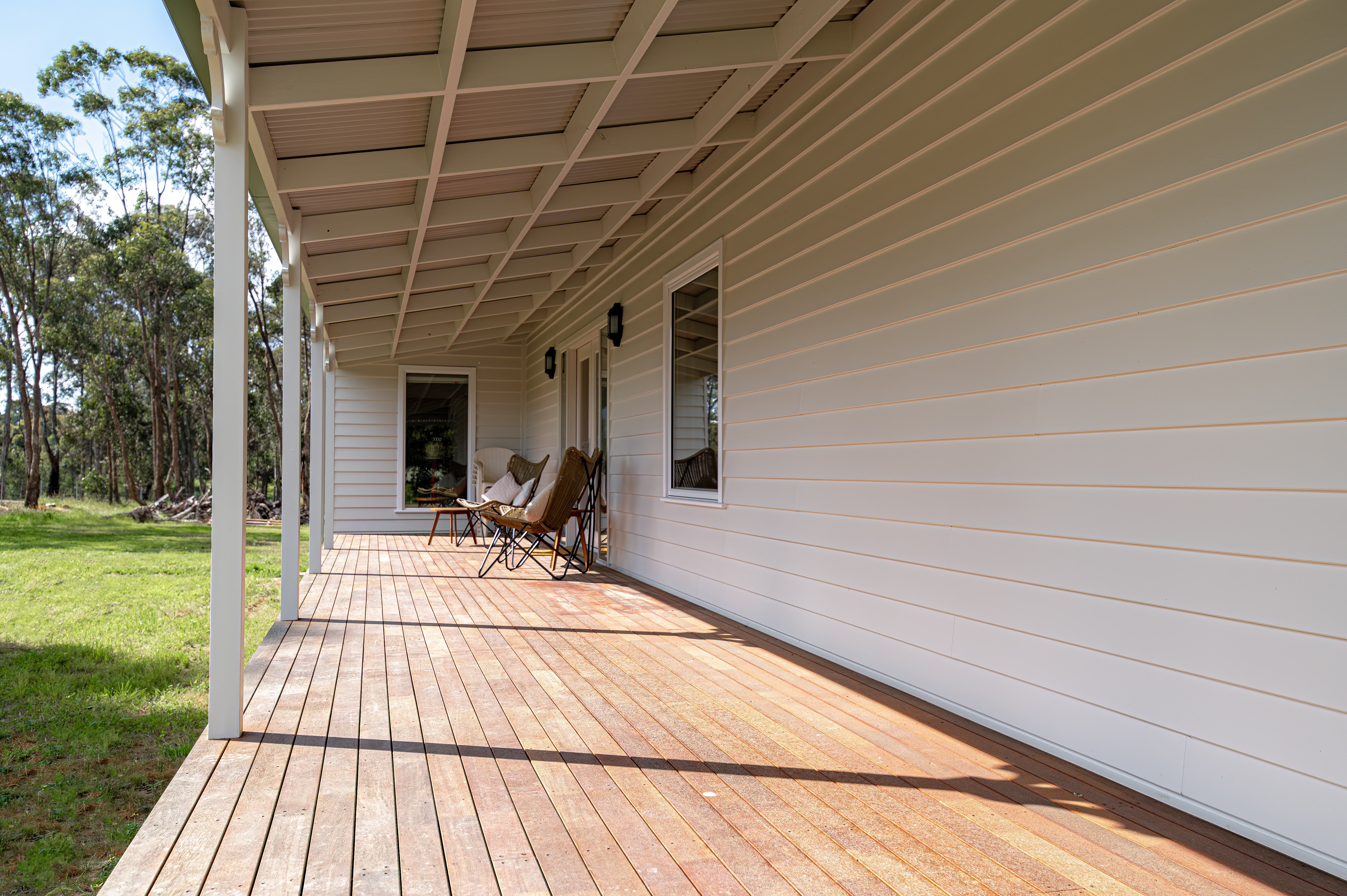 deep verandah in sunshine 